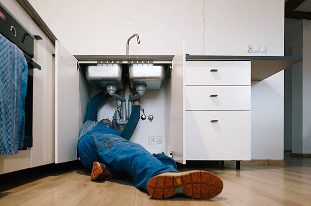 Professional Drain Cleaning technician working in Elko New Market, MN